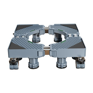 DEMING | Mobile Washing Machine Base Stand with Roller Wheels and Height Adjustment