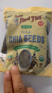 Hạt Chia Organic hiệu Bob’s Red Mill – túi 340g/túi nhập nkhaaur Mỹ