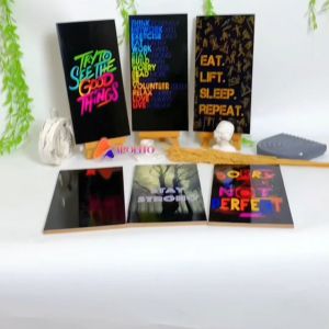 Hiasan Dinding Quote Motivasi 15x30 Wall Decore