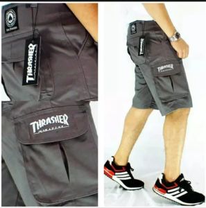 CELANA PENDEK CARGO PRIA IKAT PINGGANG DISTRO TERBARU DAN TERMURAH