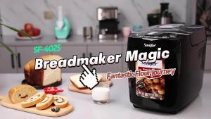Sonifer Automatic Baking at Home Steamer Bread Maker SF-4025