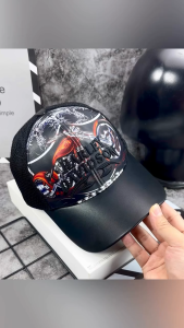 Nón kết mũ lưỡi trai Harley Davision phối vải da form chuẩn thời trang đường phố siêu đẹp