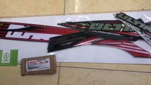 Bộ tem decal dán xe máy yamaha mio MÀU ĐỎ