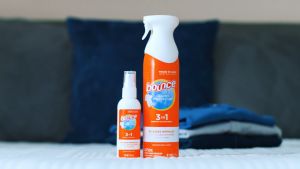 Bounce Anti Static Spray 3 in 1 Instant Wrinkle Release Odor Eliminator and Fabric Refresher Spray Rapid Touch