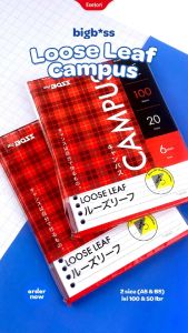 Loose Leaf Garis A5 -50lembar / kertas loose leaf / Kertas Loose Leaf BIG BOSS A5 - 50lembar