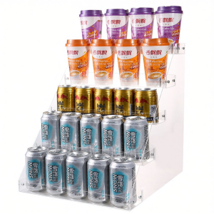 YOUKAMAN | Transparent Step Acrylic Display Shelf