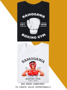 First God Punch Boxing Gym Short Sleeve T-Shirt & Cotton Round Neck Printed Youth Summer Fashion Half Sleeve Shirt for Men