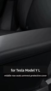 Găng Tay Bảo Vệ Tay Vịn & Ốp Bảo Vệ Tựa Tay Hàng Ghế Thứ Hai Bằng Silicon Phụ Kiện Nội Thất Xe Hơi Cho Tesla Model YL 2025-2026 6 Chỗ Ngồi