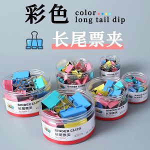 Kẹp Giấy Đuôi Dài Bằng Kim Loại Kẹp Tài Liệu Kẹp Vé Kẹp Tài Liệu Sáng Tạo Kẹp Màu Sắc Cỡ Lớn Kẹp Tài Liệu