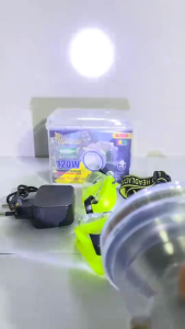 TERLARIS~Senter Kepala Selam 120W LED Super Terang JINLONG JL-5601 Bonus Kacamata Selam | Senter Selam Cahaya Putih Super Bright Rechargeable Charger USB Baterai Awet 6000mAh Tahan Hingga 20Jam Pemakaian | Senter Cari Ikan-Senter Menyelam-Senter Cas | GA