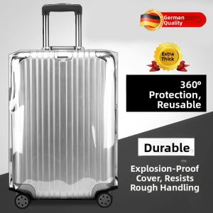 MONLEYTA | Thickened German Luggage Protection Cover Travel Suitcase Waterproof Dustproof Shipping Carryon Baggage Cover Manliata H0626