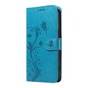 Magnetic Leather Wallet Flip Case for Honor 600 500 400 Smart Pro Lite 5G Phone Book Cover WIth Stand 3D Embossed Butterfly