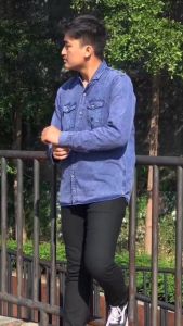 (COD/BRITTANY STORE) Kemeja Jeans Denim Pria Distro / Kemeja Jeans Pria Lengan Panjang / Kemeja Casual Pria / Kemeja Jeans Panjang / Baju Kemeja Cowok Tangan Panjang / Kemeja Pria Termurah / Kemeja Pria / Kemeja Jumbo Pria Big Size M Sampai 4XL Terbaru