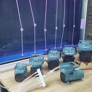 RESUN MPQ12V Aerator Pump Aquarium Oxygen Pump Aeration Pump For Fish Pond Fish Tank Heavy Duty Water Pump