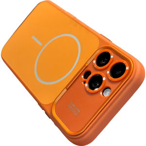 DAIMANG | Ốp điện thoại di động iPhone 17 tức thì mới phù hợp cho iphone18promax Xingyu Orange cửa sổ lớn mờ da cảm giác chống vân tay Phím camera 16pro 15p từ tính tương phản màu 14 giờ chiều