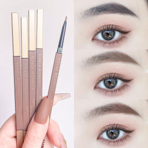 New ultra-fine double-ended eyebrow pencil automatic rotation waterproof eyebrow pencil