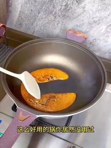 Internet Celebrity Titanium Non-Stick Pan Micro Pressure Wok Less Fume Cooking Integrated Multifunctional Frying Pan Household