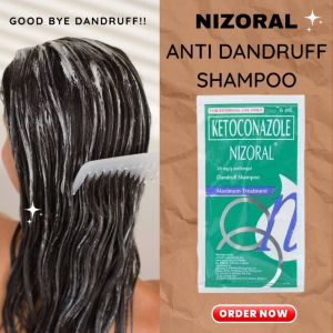 Nizoral (Ketoconazole) Anti Dandruff Shampoo 6mL per Sachet