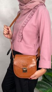 Peonia PNA ASYA Tas Selempang Wanita Elegant Outdoor Sling Bag Anak Remaja Perempuan Crossbody Travel Hp Kecil Shoulder Trendy Fashion Cewek Casual Pesta Style