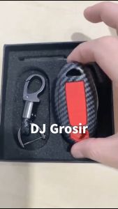 Case Carbon Smartkey Cover Key Kunci Nissan Livina Marck Juke - 7106