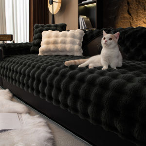 Luxury Rabbit Fleece Thickened Warm Seat Cushion
