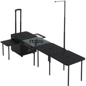 NatureHike | Portable Camp Grill and Picnic Kitchen Box Table