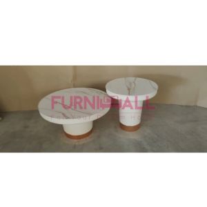 Furnimall 2in1 Cathy Coffee Table Sintered Stone Ceramic Coffee Table Meja Kopi Batu Coffee Table