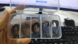 [READY STOCK] Worm Hook Fishing Hook 5pcs Soft Lure Hook for Lure Fishing