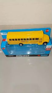 Mainan Mobil Anak School Bus Diecast Coco Melon untuk Koleksi Bahan Metal
