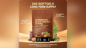 Ready Stock Wormwood Cinnamon Probiotic Capsules Gut Care 240 Capsules