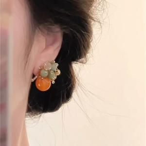 Sweet Cute Womens Beaded Earrings Retro Unique Zoozmini Fashion Jewelry Alloy/Plated Silver/Plated Gold