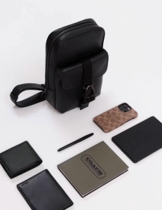 กระเป๋าผู้ชาย กระเป๋าสะพายข้างผู้ชาย BECK กระเป๋าสะพายข้างแบบลำลองสำหรับธุรกิจ สายสะพายไหล่ปรับได้ CM380 ขนาด: 28*18*7cm