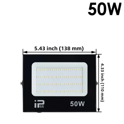 Đèn Pha LED 200W 6500K Chống Nước IP66 Chiếu Sáng Ngoài Trời Dùng Cho Nhà Để Xe Phòng Tập Thể Dục Đường Phố Kiểu Dáng Hiện Đại 220V