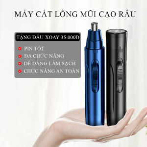 Máy tỉa lông mũi máy cạo râu mini sạc USB tiện lợi chống thấm nước an toàn tiện lợi cho nam và nữ