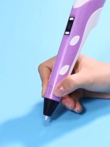 3D Pen Digital Display Intelligent Printing Pen Child Safe Low Temperature Drawing Pen Funny Toys/10 Or 20 Colors PLA Filament