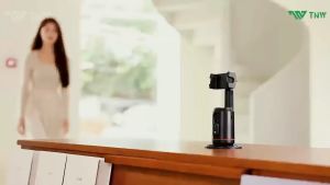 TNW P10 Face Tracking Selfie Stick Tripod With Bluetooth Remote Control Phone Holder For Vlog