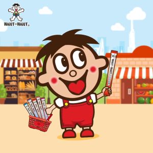 1kg Cây Bòn Bon Kem Đá Want Want Đài Loan - Kem đá tuổi thơ mix nhiều vị