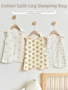 ANYOUBI |Summer Cotton Sleeveless Sleep Bag Light & Breathable