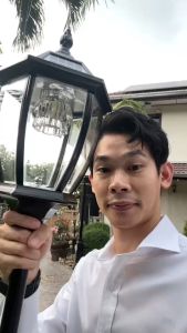 โคมไฟโซล่าเซลล์ ติดเพดาน รุ่น MD-SCL06-R (เปิดได้ 3 แสง)