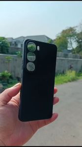 CASING VIVO V40 LITE SILIKON HITAM MOTIF BLACK PREMIUM SOFT CASE HANDPHONE