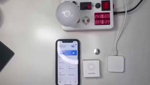 Works with Tuya ZigBee Wireless Push Button Smart Scene Switch Controller Automation Scenario Need Zigbee Gateway