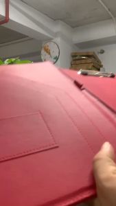 Bộ trình ký da xifu A4 đủ 04 màu đỏ đen xanh nâu sang trọng