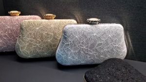 Model Terbaru! Clutch Pesta Tas Pesta Diamond Mewah 26399 Cantik Elegan