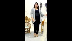 LD 130-150cm CARDIGAN JUMBO KARDIGAN BIGSIZE OUTERWEAR BIGSIZE OVERSIZE CARDI KANTONG POLOS BASIC FASHION STYLE ATASAN WANITA