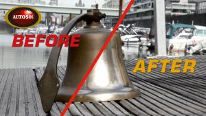 Kem đánh bóng kim loại Đánh bóng lư đồng Xóa vết xước Làm bóng đẹp bề mặt Autosol 75ml (100g)