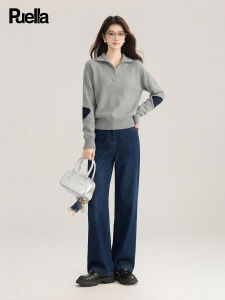 Puella | Elegant and Stylish Knitwear and Jeans Set