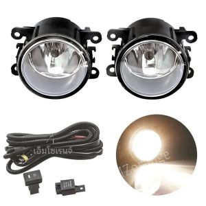 ไฟตัดหมอกไฟหน้าสําหรับ MITSUBISHI ASX Outlander L200 Pajero Grandis Galant 2003-2015 ไฟ LED หมอกกันชนด้านหน้าหมอกโคมไฟ