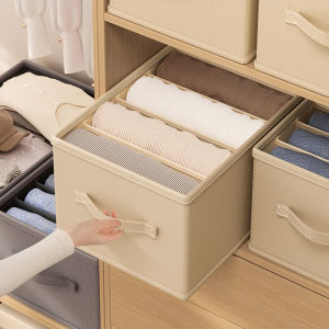 Washable Clothes and Pants Storage Organizer with Dividers