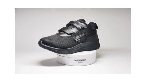 D7STARS SEPATU SEKOLAH SNEAKERS ANAK TK & SD - LOKI HITAM HITAM