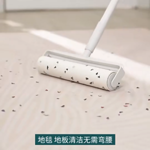 Viscous fluff roller long handleDust RemoverDetachableDust Hair Pet Fur RemoverRoller Cloth Cleaner Duster Dust Roller